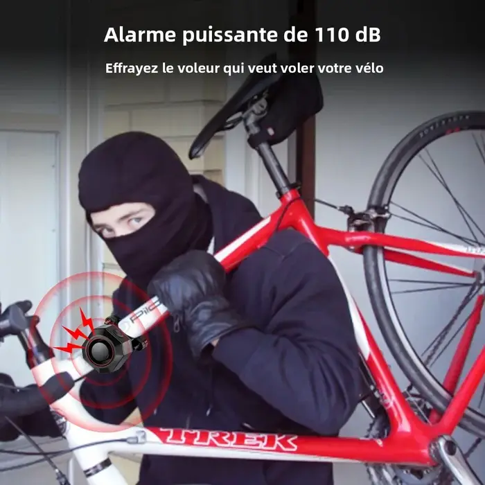 Alarme de vélo sans fil