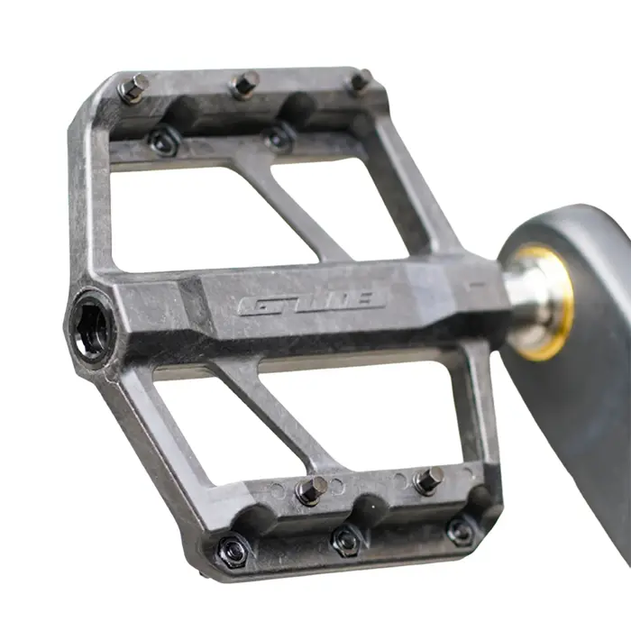 1 paire de pédales de vélo de montagne ultralégères, 3 roulements, axe en titane, pédale plate pour 
