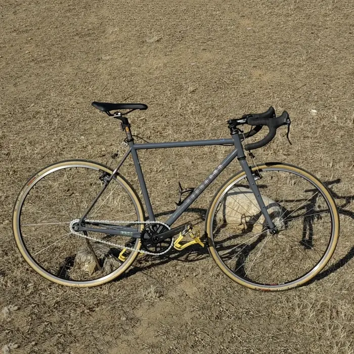 Cadre de vélo de piste en acier molybdène
