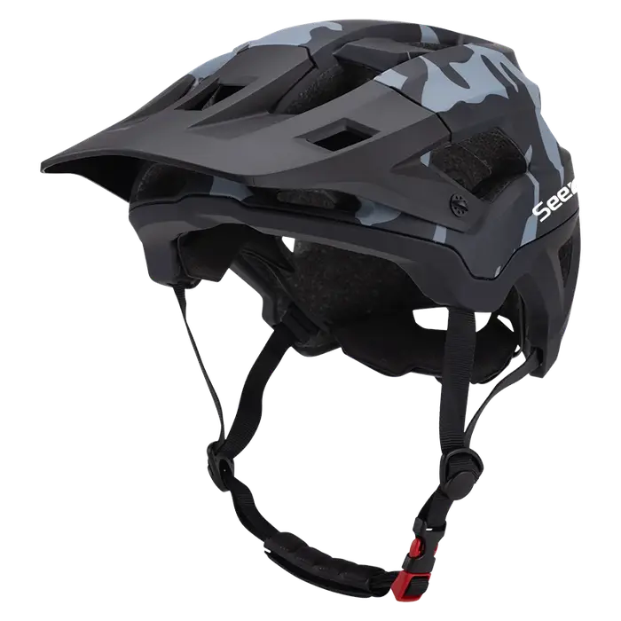 Casque de vélo Seeker adulte une pièce casques de vélo de route de montagne hommes et femmes taille L casque de vélo équipement d'équitation en plein air