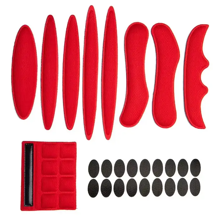 Kit de rembourrage de casque 27 pièces, ensemble universel de coussinets en mousse de remplacement p