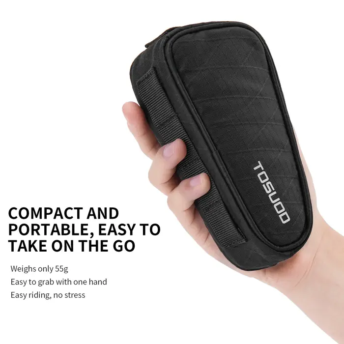 Sacoche de cadre portable TOSUOD pour VTT et vélo de route – Accessoire de cyclisme