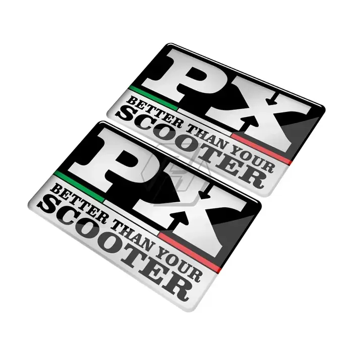 Autocollant de moto 3D pour Scooter Piaggio Vespa PX125 PX150 PX200 PX 125 150 200