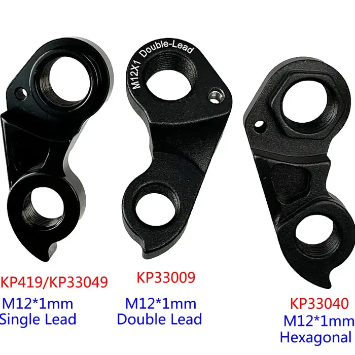 Support de dérailleur pour GT Cannondale KP419 K33049 K33009 K33040 F-Si Synapse TOPSTONE RD Gear Mech Hexagonal Footprint Dropout