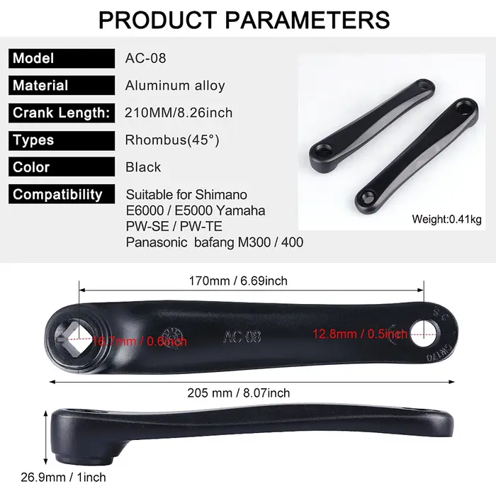 Kit de conversion de moteur d'entraînement central pour vélo électrique