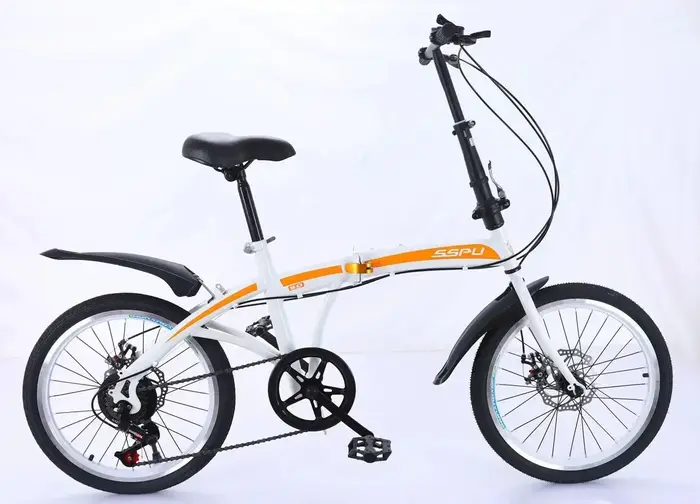 Vélo pliant Durable de frein à double disque de vitesse Variable de 20 pouces