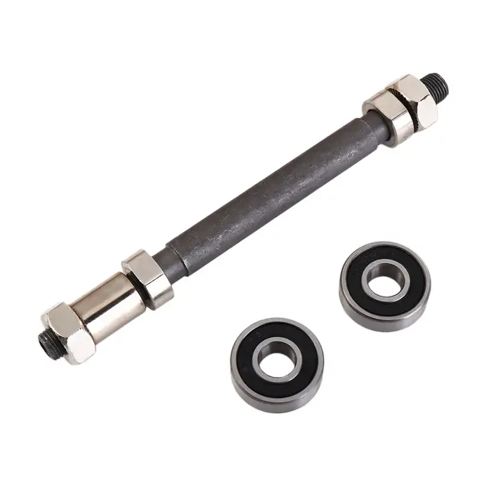 Moyeu de roue en acier pour vélo, appellation de vélo, arbre de broche creux, roulements de vélo, le