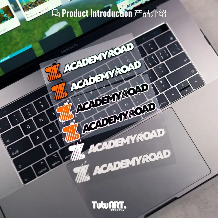 Autocollants de vélo Zwift Academyroad pour cadre de vélo, tube supérieur, autocollants de cyclisme DIY imperméables, autocollants pour cadres de vélos de route et VTT