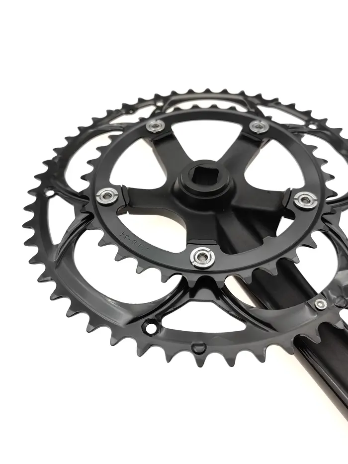 50/34T pédalier de vélo de route BCD 110mm 8/9 vitesses trou de diamant Double pignons pièces de manivelle