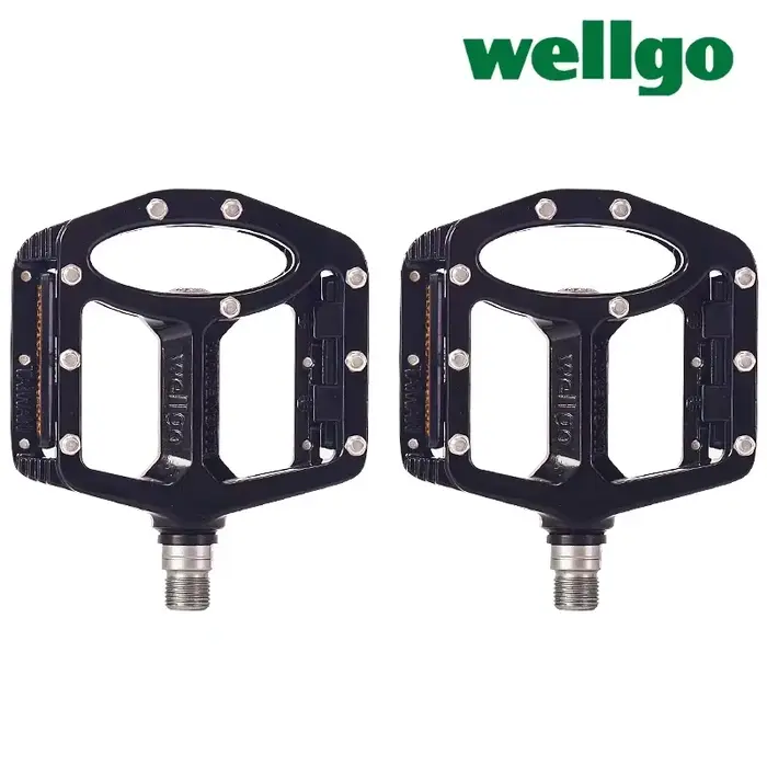 Wellgo MG-1 VTT Vélo Pédale 2 Roulements Scellés VTT Cyclisme Magnésium/Aluminium Alliage