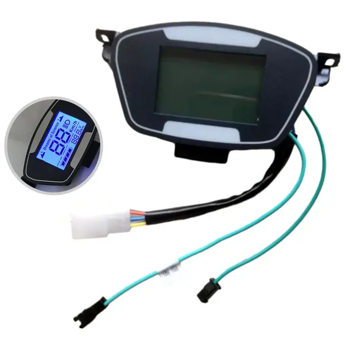 48-72V Ebike Scooter LCD affichage moteur compteur de vitesse écran pour vélo électrique