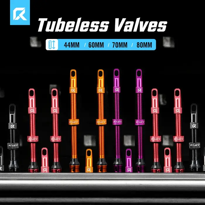 RYET Presta vannes Tubeless 44/60/70/80mm