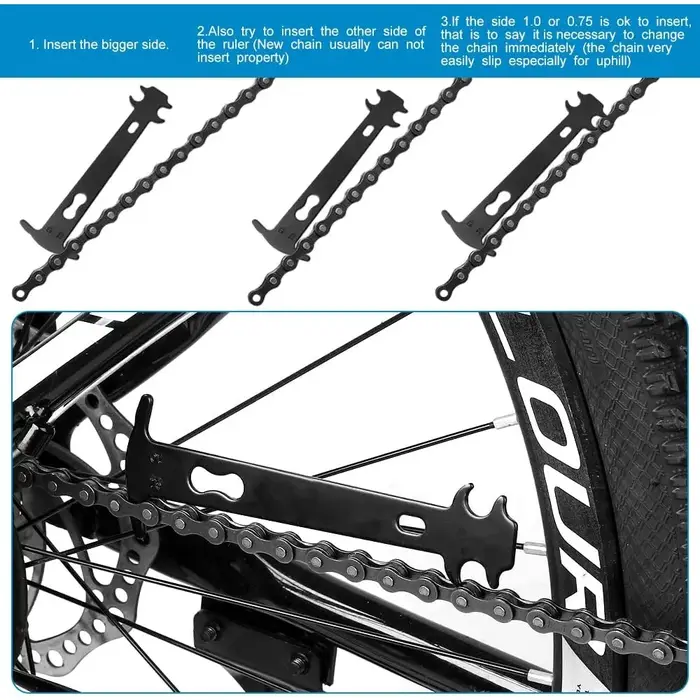Kit d'outils de réparation de chaîne de vélo