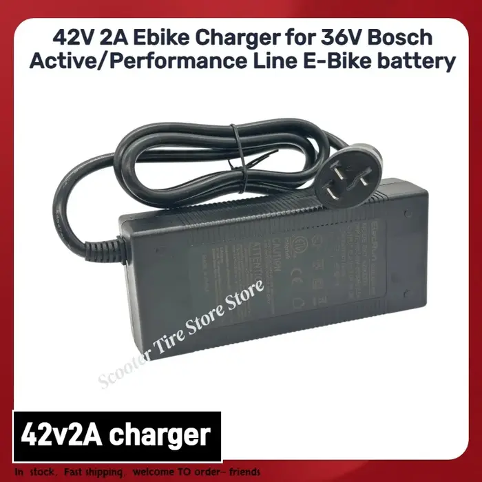 Chargeur de vélo électrique 42V 2A