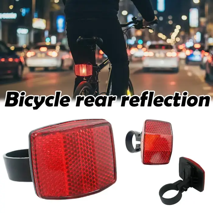 Réflecteurs de vélo, réflecteurs avant et arrière pour vélo