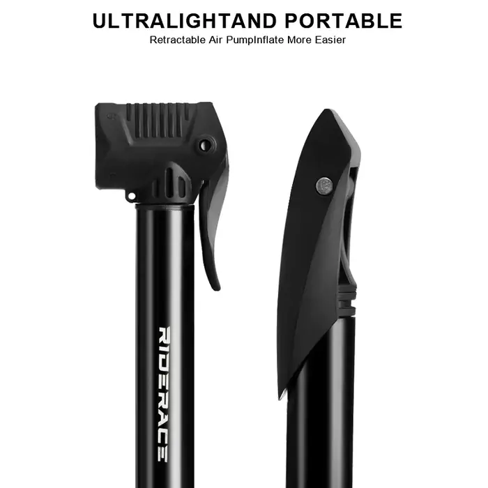 Pompe à vélo Portable, gonfleur de pneus de vélo de route et vtt