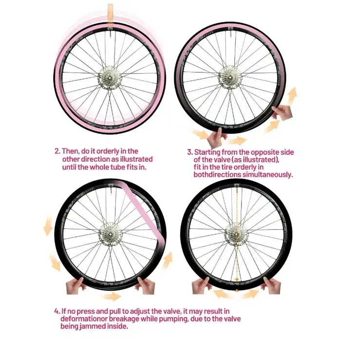 Ridenow ultraléger TPU gravier chambre à air de vélo 29 pouces 700x32C 35 37 40 47C Valve de pneu