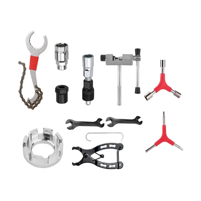 Outil de réparation de vélo avec riveteuse de chaîne
