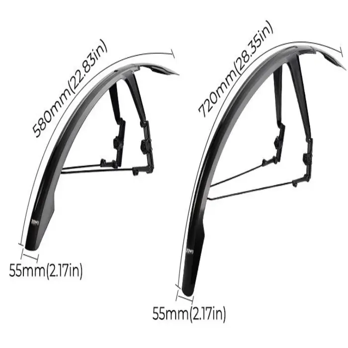 Garde-boue de vélo de route et de montagne