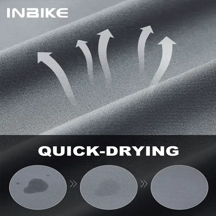 INBIKE maillot de vélo à manches courtes homme été maillot de cyclisme sur route vêtements pour homm