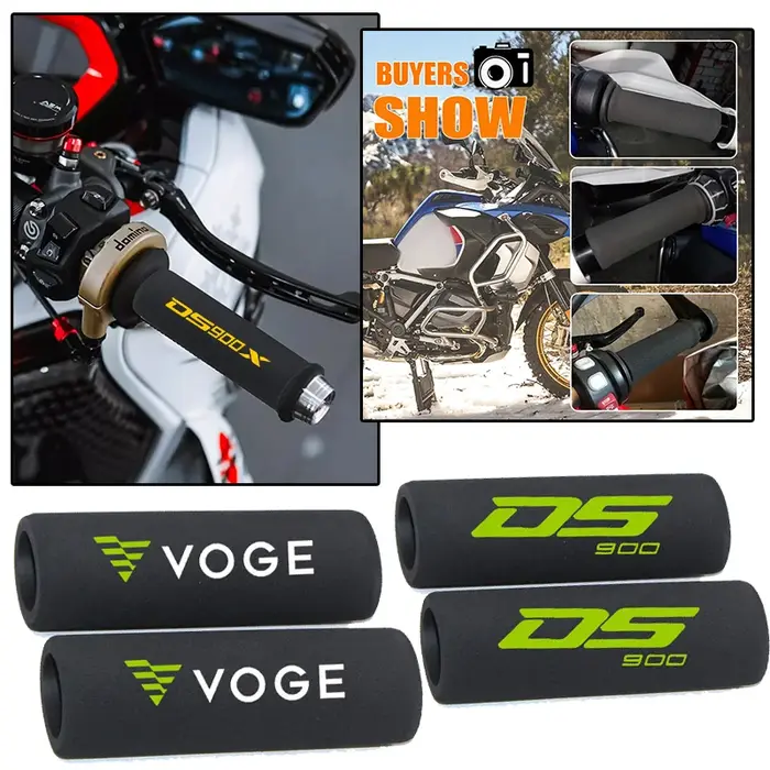 Poignées de guidon en mousse anti-vibrations pour moto Voge Valico 900DSX 900 DSX DS900 900 DS 2024-2025