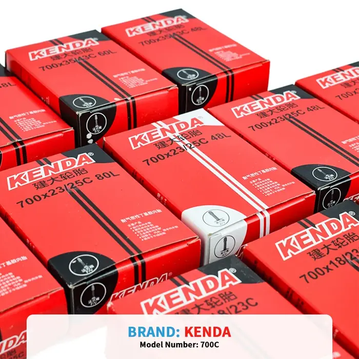 1 pièces KENDA chambre à air de pneu de vélo 700C 18-23C 23-25C 28-32C 35-43C 45C caméra Schrader Presta valve