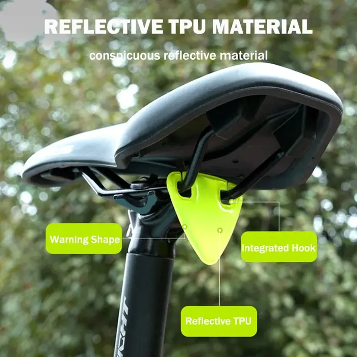 Réflecteur de cyclisme lumineux Portable