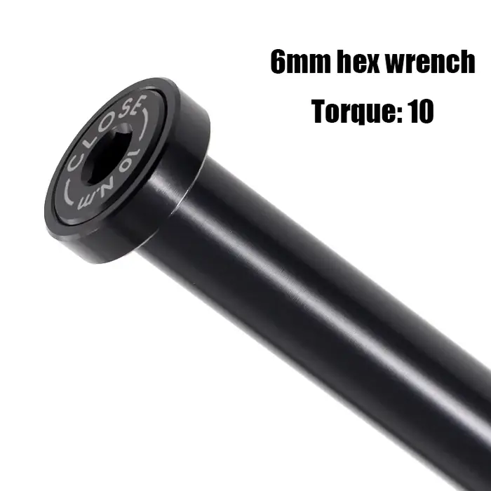 Swift vtt vélo de route à axe traversant fourche avant arbre brochettes M12x1.75 12x166/175/192 moyeu arrière vélo libération rapide brochette vélo Cargo