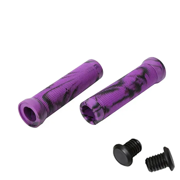 Poignées de vélo en caoutchouc de 160/125mm de long, manchettes de vélo pour Scooter, adaptées aux b
