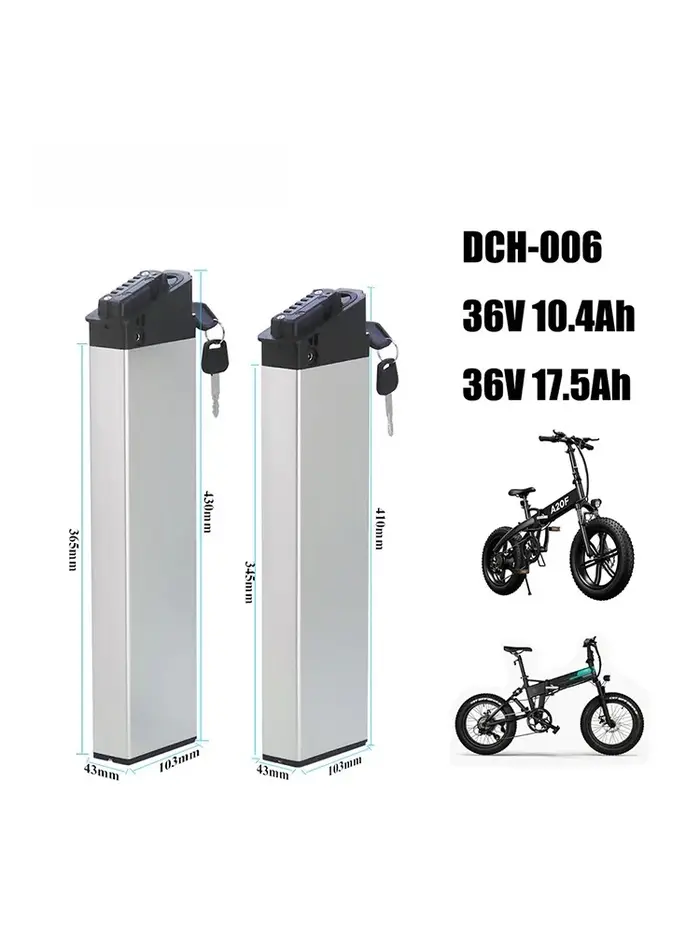 Remplacement pour ADO A20 A20F MATE City BIKE Fiido M1 batterie 36V 10.4Ah 13Ah 17.5Ah Amp Batteries de vélo électrique