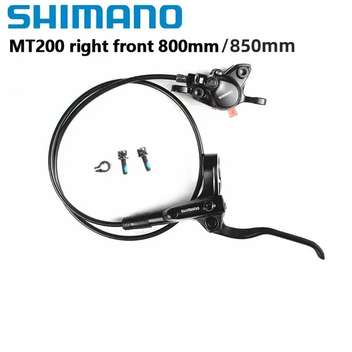 Shimano BR MT200 seulement un côté frein à disque hydraulique pour VTT 800mm 850mm 1400mm 1450mm 1500mm 1550mm