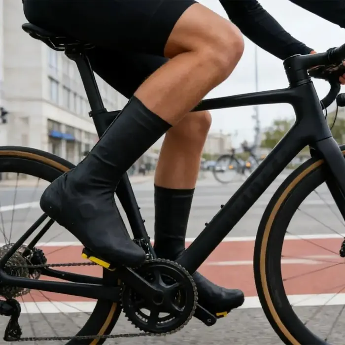 Couvre-chaussures de cyclisme en silicone