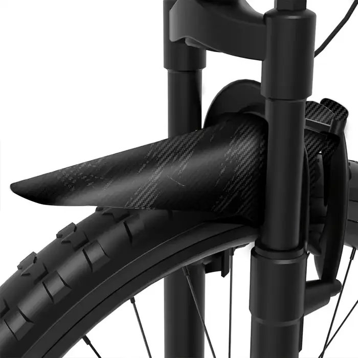 Garde-boue de vélo ultraléger à motif de carbone amélioré