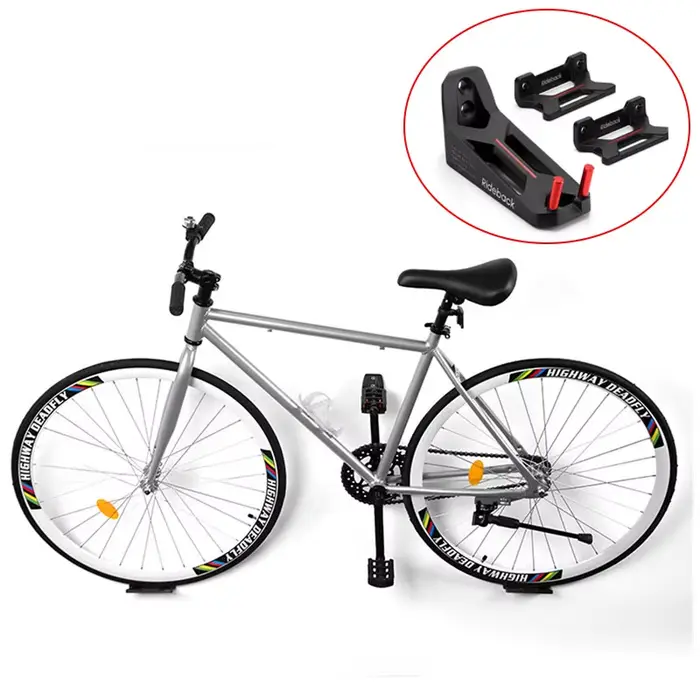 Pédale de vélo T1 pour garage ou maison, support de vélo mural
