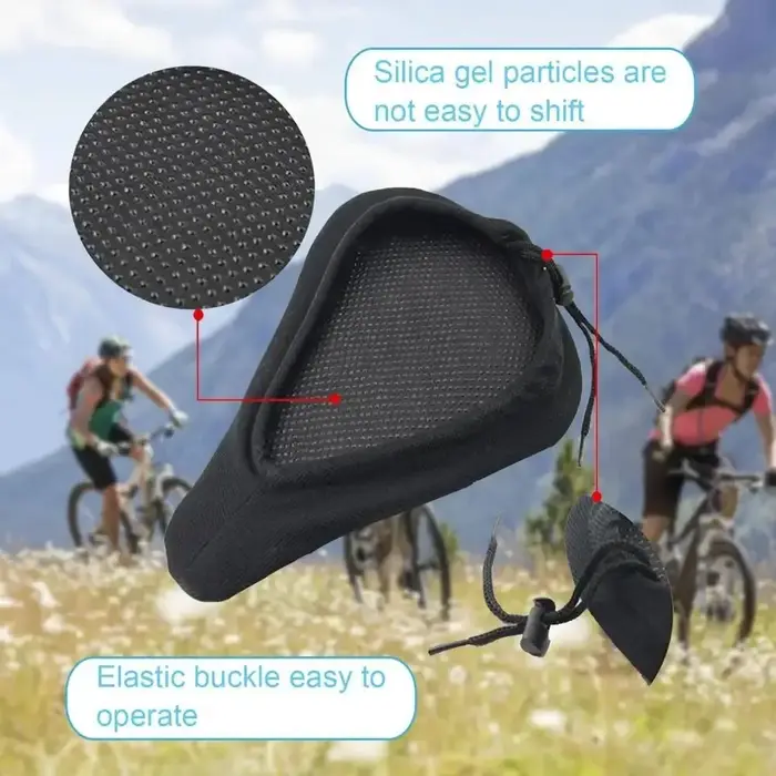 Nouvelle Selle de Vélo Électrique Rembourrée en Gel