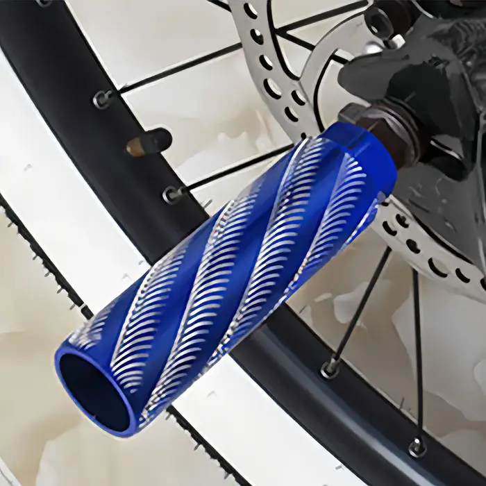 2 pièces pédales de cyclisme haute résistance en alliage d'aluminium vélos pied cheville pour enfants adultes pieds