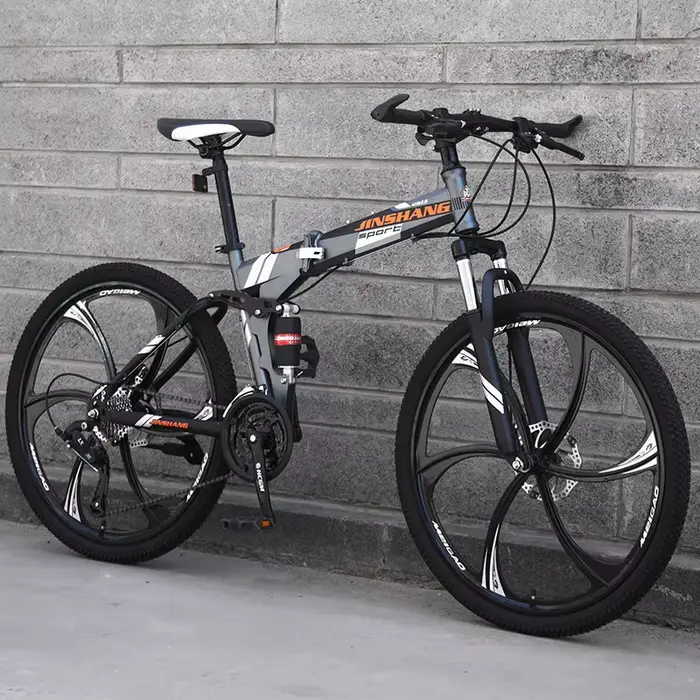 Pas cher sport 21 24 vitesses 26 "VTT pliant 26 27.5 29 pouces vélo à Suspension complète VTT pour hommes et femmes adultes