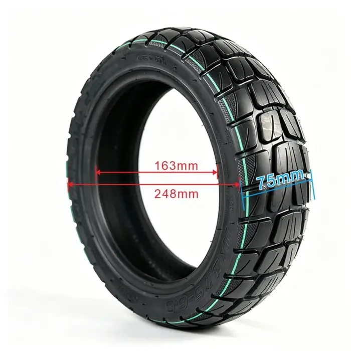 Pneus de scooter électrique 10x2.75-6.5, pneus sans chambre à air 255X70, pneu tout-terrain 70/65-6.5, pièces et accessoires pour scooter