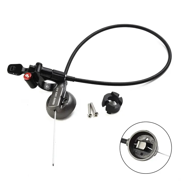 Levier de commutateur de verrouillage de fourche à distance de vélo Rockshox Suntour