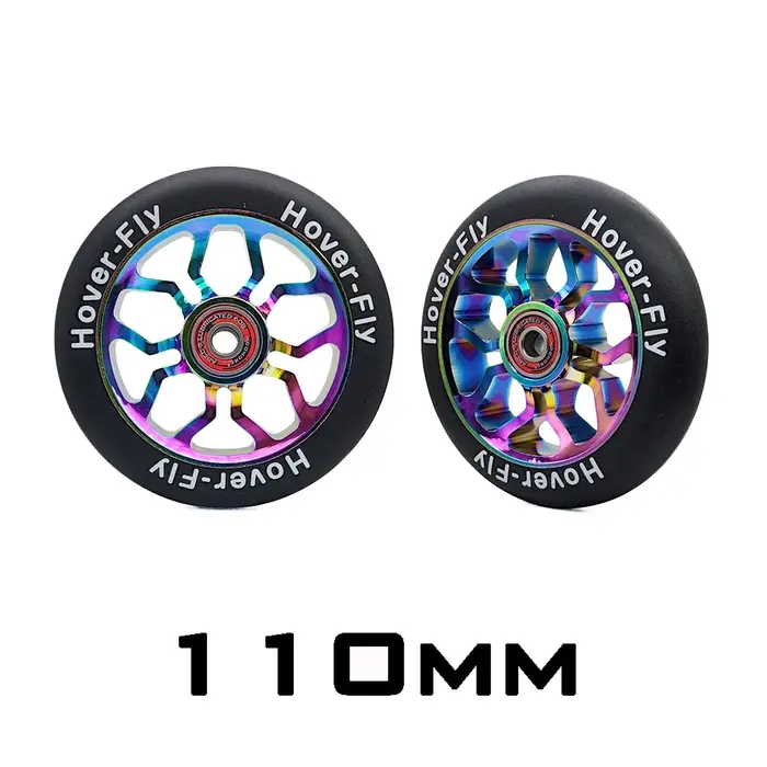 2 pièces roue de Scooter en alliage d'aluminium 88A 110mm 100mm MGP pneu