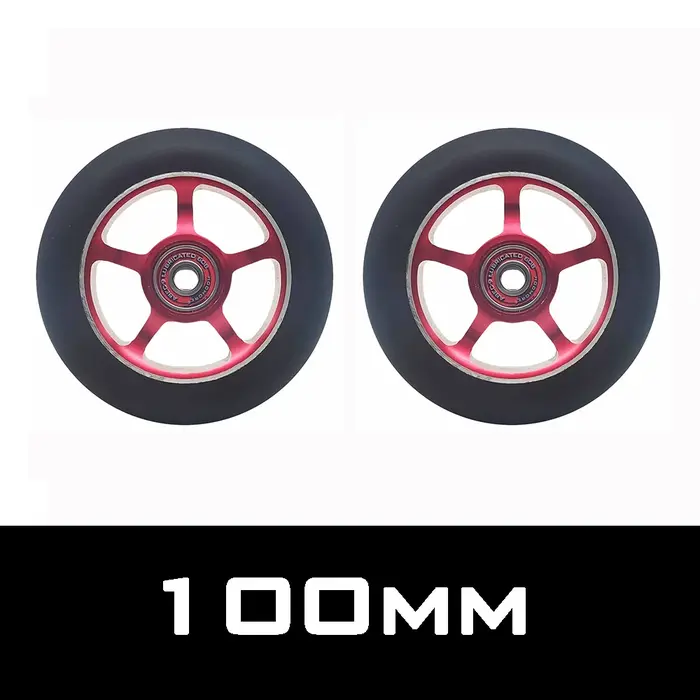 Roues de Scooter en Acier Alliage, Moyeu de Roue, Haute artificiel asticité et Vitesse de Précision,