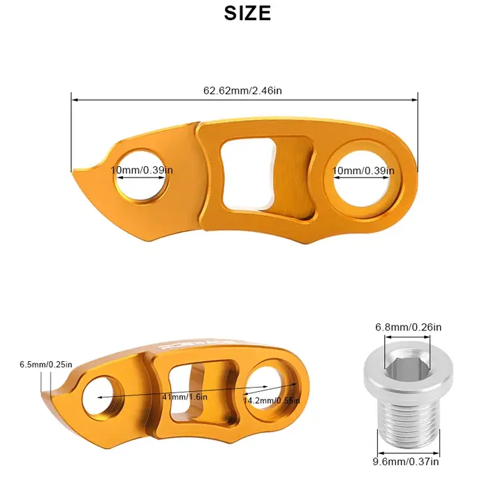 Dérailleur arrière pour vélo de route et VTT