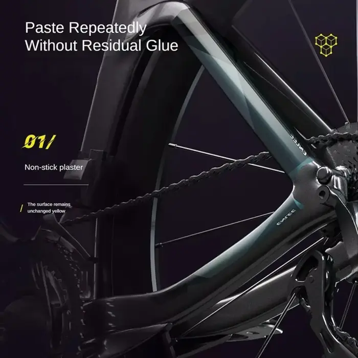 Film de protection personnalisé pour vélo