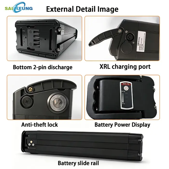 Batterie de vélo électrique pliable 48V 50Ah 36V 52V 60V 72V 25Ah 30Ah 40Ah 45Ah 60Ah 750W 1000W 2000W pour vélos
