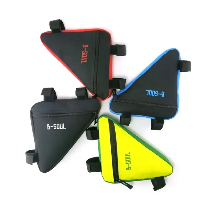 Trousse à outils triangulaire pour cadre de tube avant de vélo