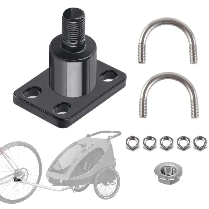 Attelage de remorque pour vélo, accessoires pour animaux de compagnie, accessoires de remorque, tête