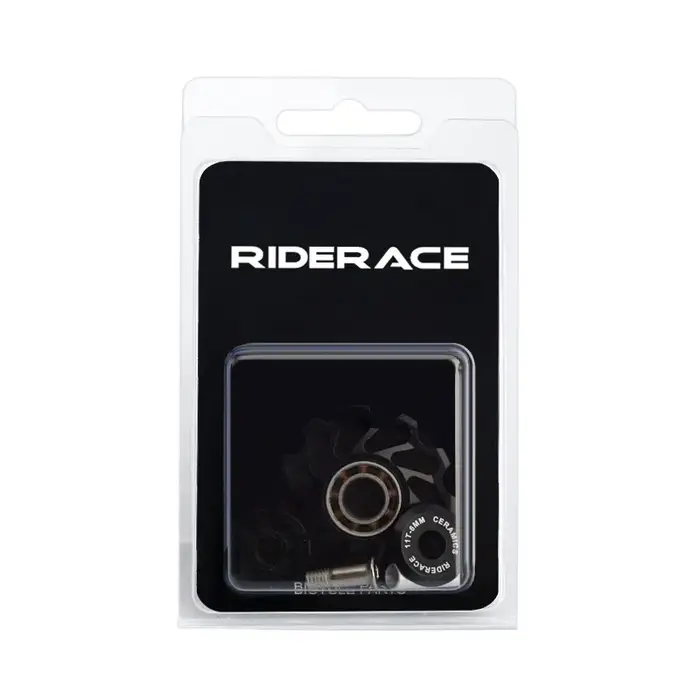RIDERACE-Poulie de dérailleur arrière en céramique, roulement de guidage 11T, poulie jockey pour vélo de route, pièce VTT, AL7075, 4mm, 5mm, 6mm