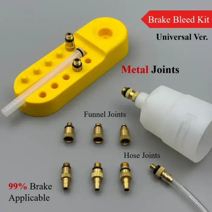Kit de purge d'huile et d'entretien des freins à disque hydrauliques pour vélo électrique et trottinette