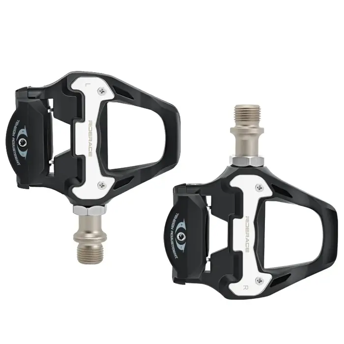 Pédales de vélo RIDERACE, pédales auto-bloquantes pour vélo de route, pédales de cyclisme sur gravie