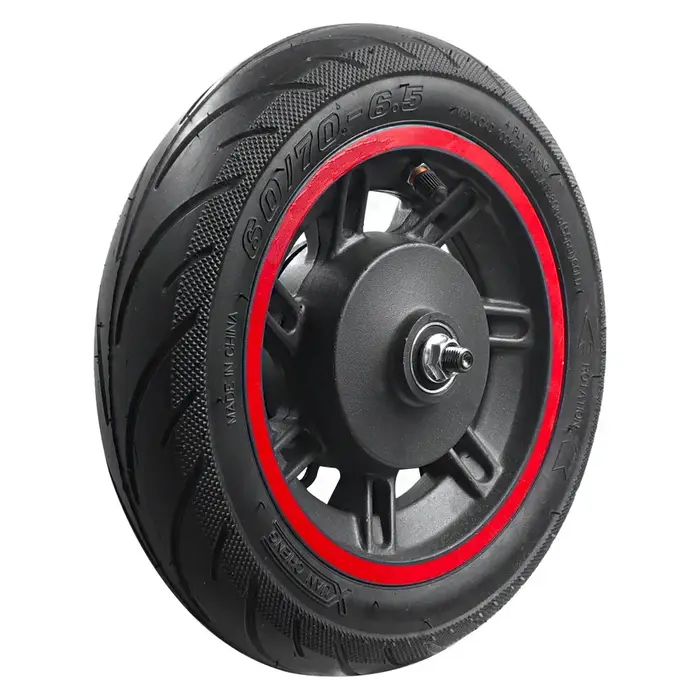 Roue avant de trottinette électrique de 10 pouces avec pneu tubeless sous vide 60/70-6.5 55 pour Segway Ninebot Max G30